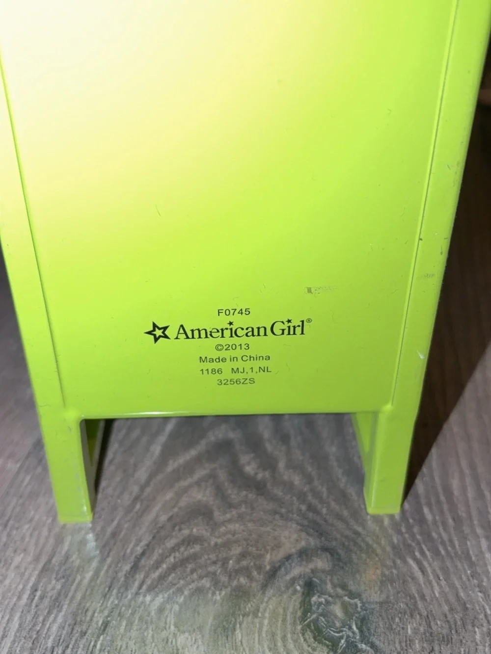 Neon Lime Mini Metal Locker Storage Cabinet - Compact Decorative Organizer
